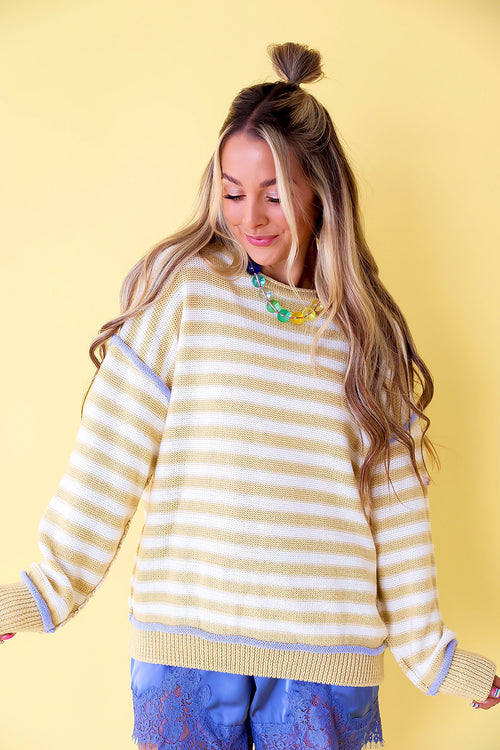 Better Together Stripe Sweater