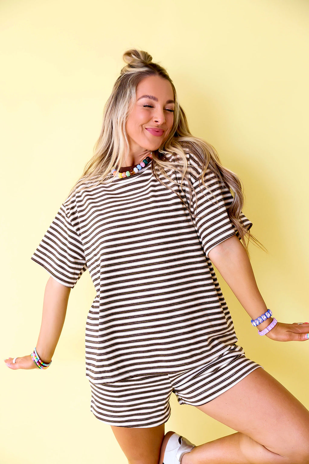 Between Seasons Set – Brown Stripe