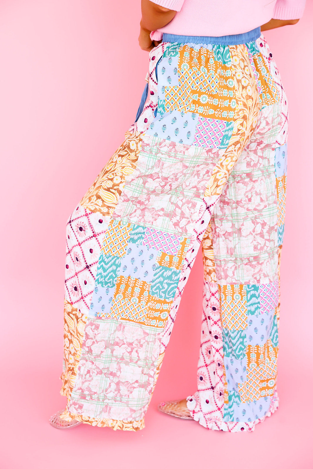 Bloom & Go Patchwork Pants