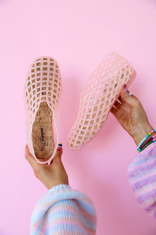 Blushing Over You Jelly Flats