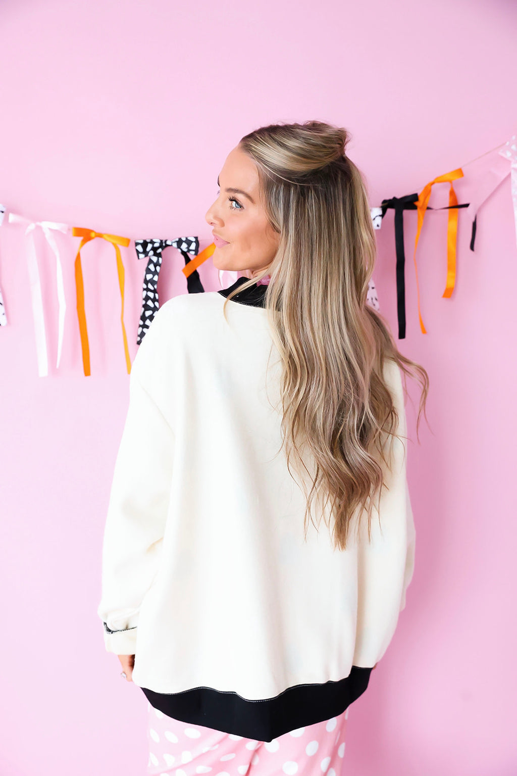 Boo Crew Reversible Mockneck