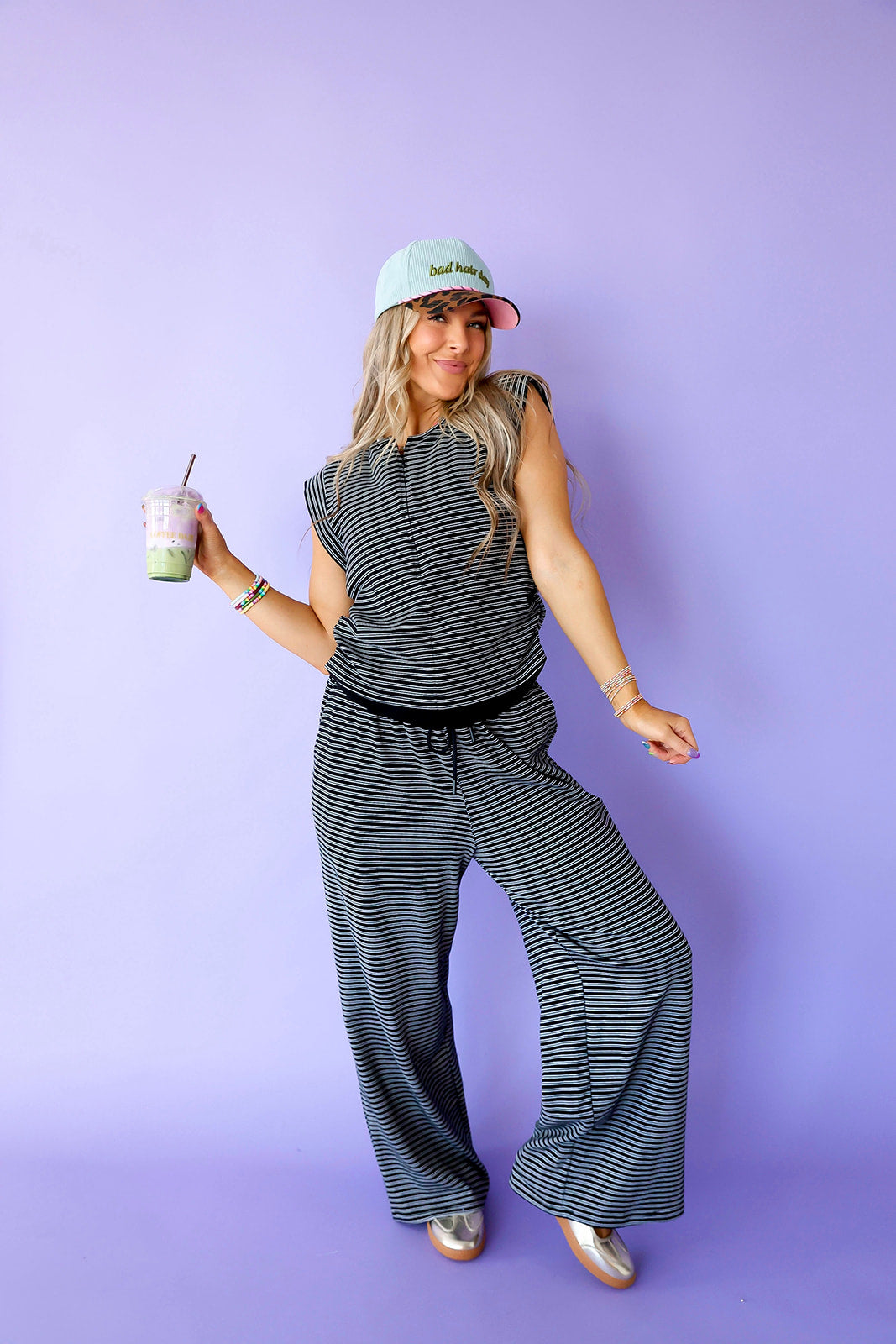 Booked & Unbothered Stripe Set