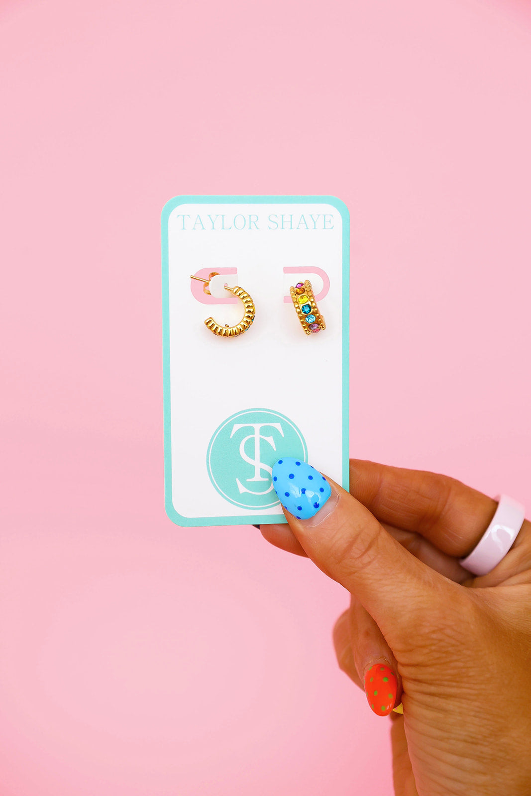 Bright Side Mini Hoop