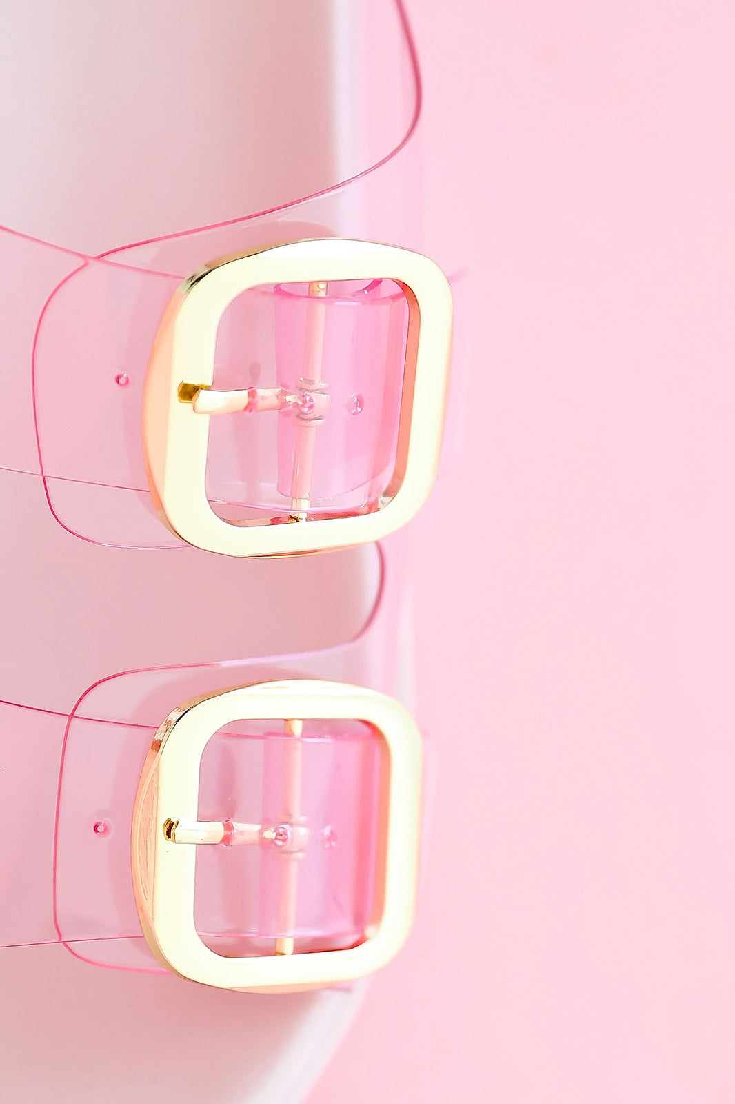 Bubblegum Buckle Slides