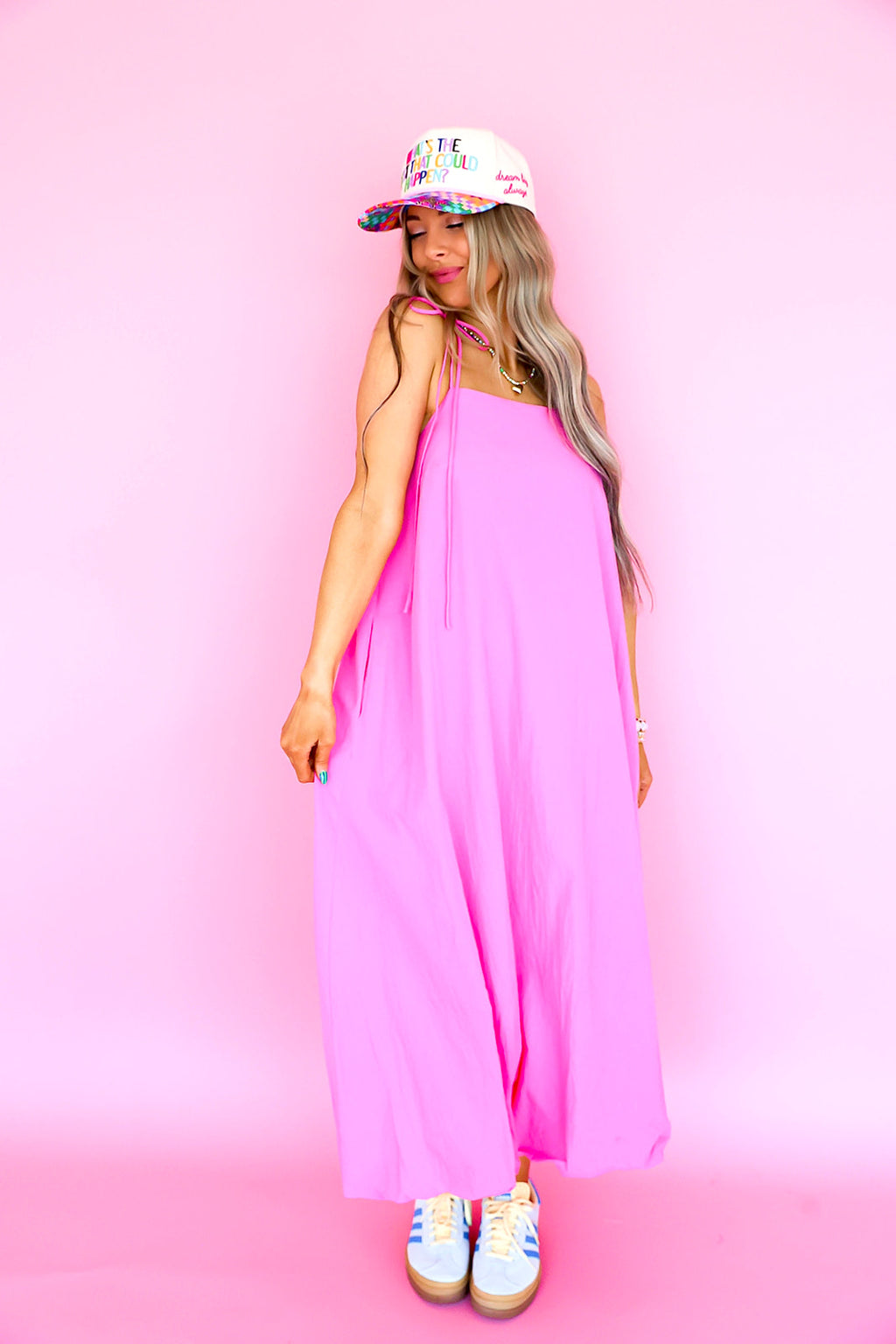 Bubblegum Daydream Midi Dress
