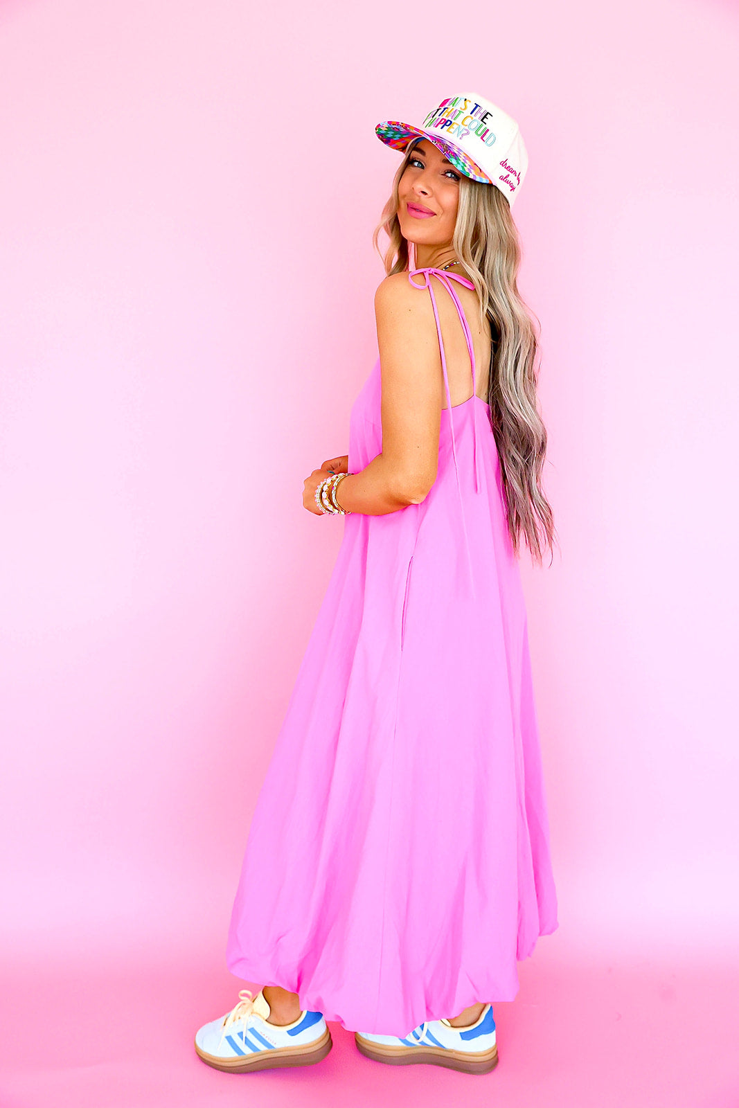 Bubblegum Daydream Midi Dress