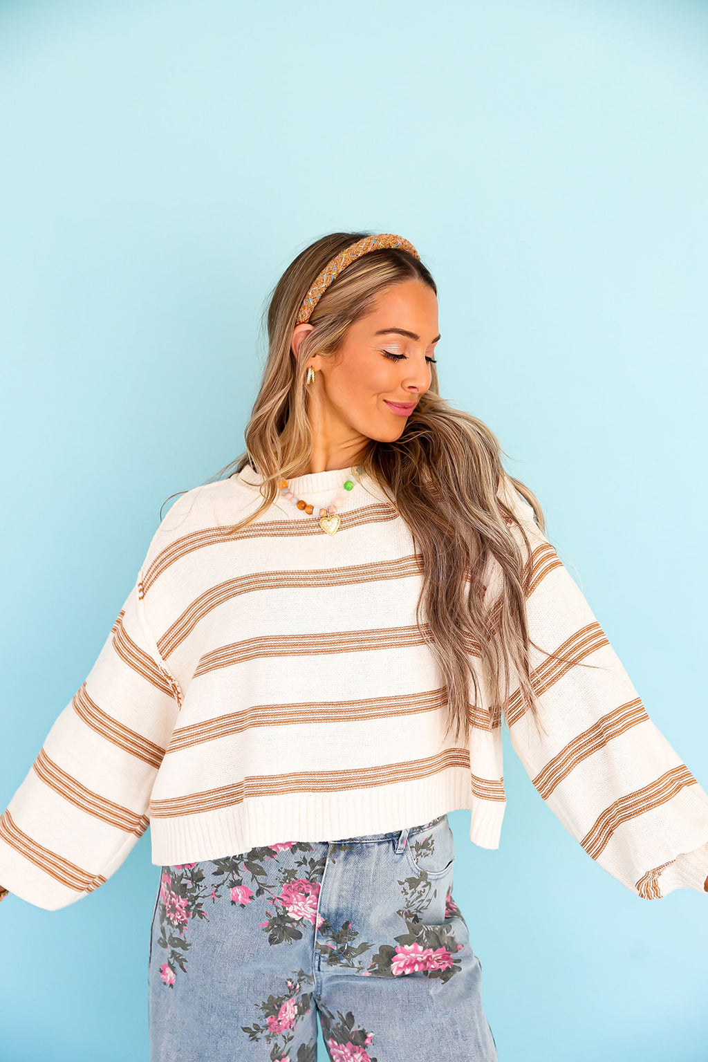 Honey Breeze Stripe Sweater