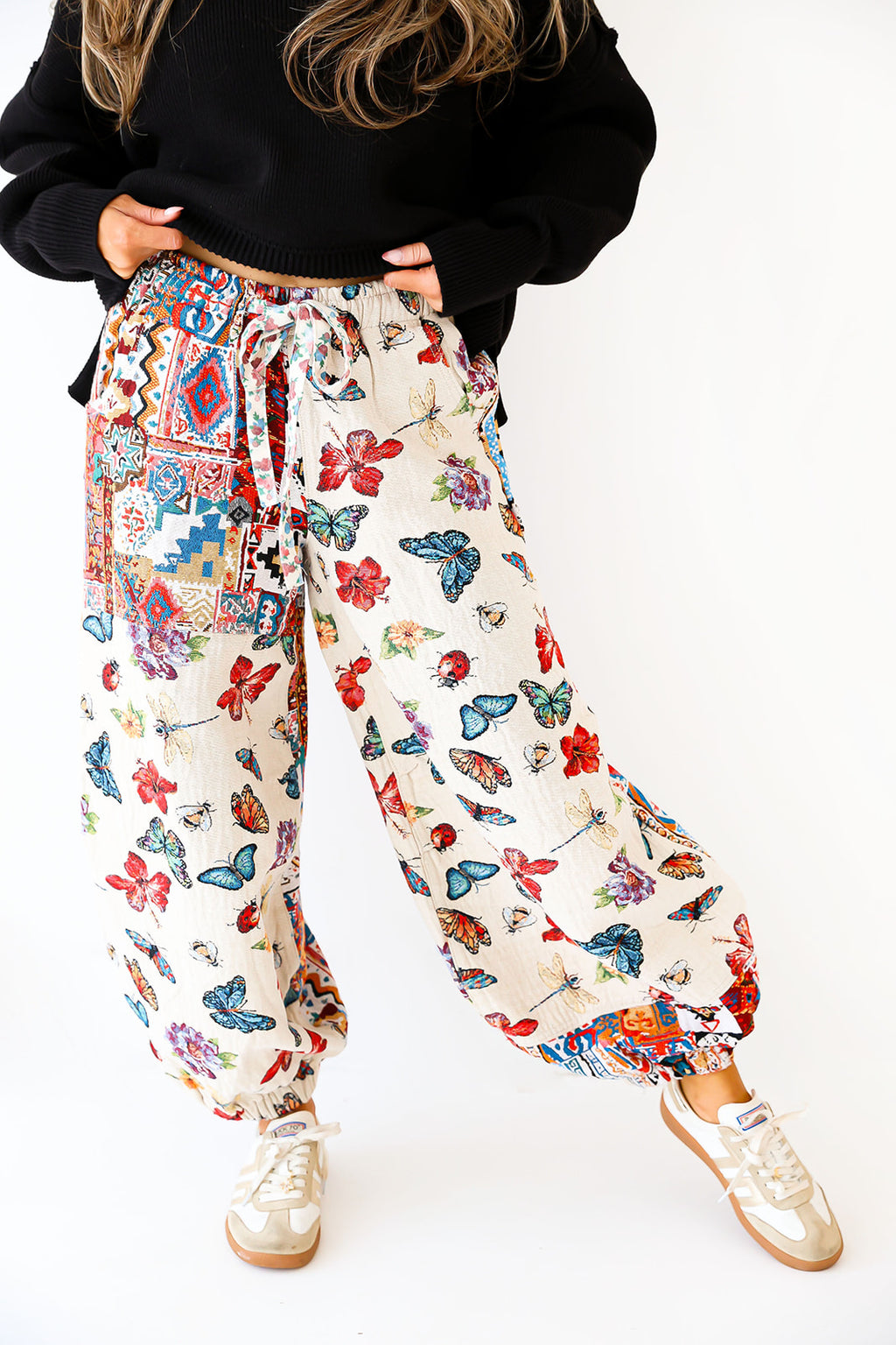 Butterfly Mosaic Pants