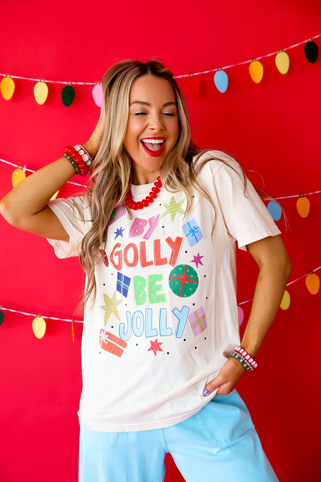 By Golly Be Jolly Graphic Tee