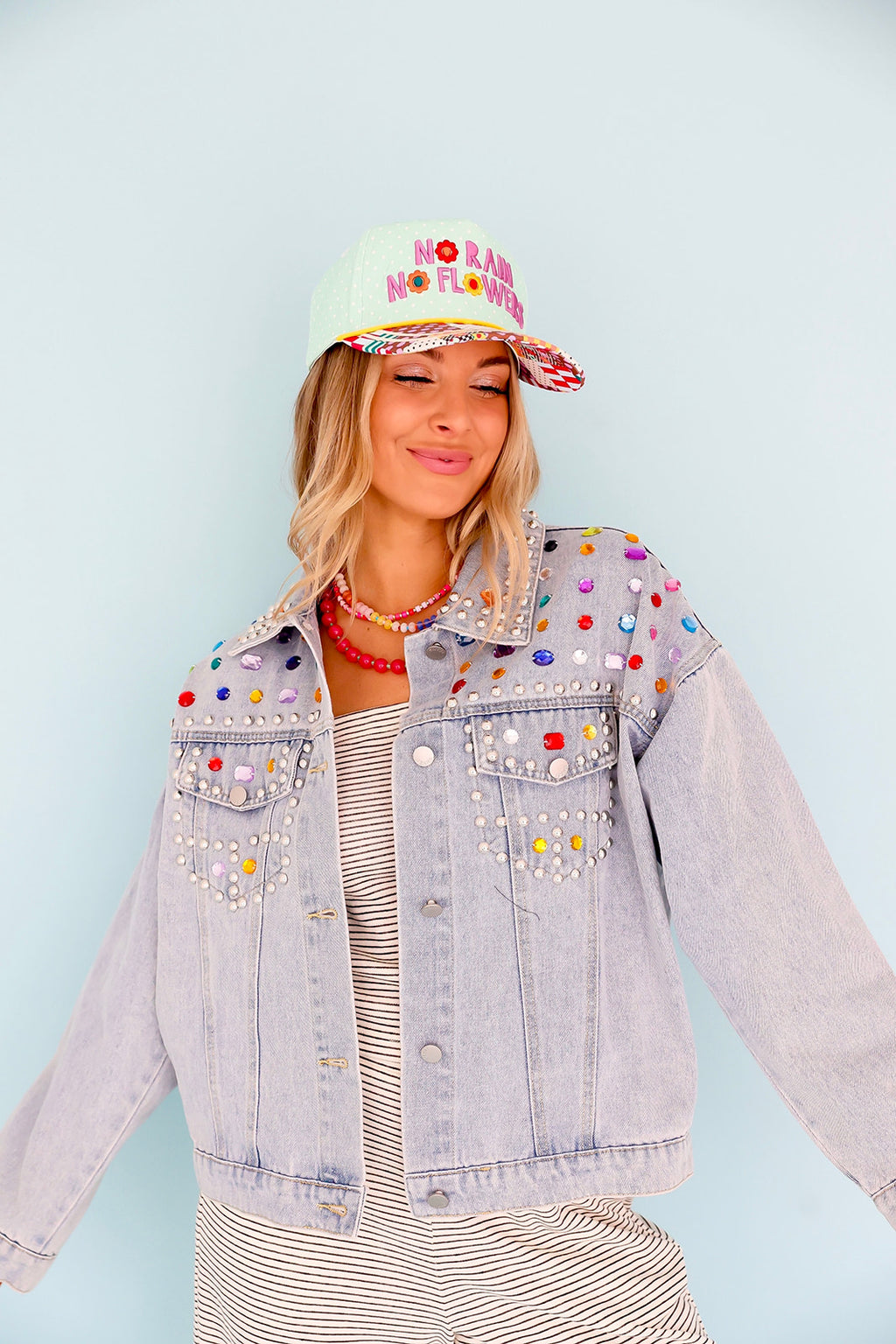 Candy Crush Denim Jacket