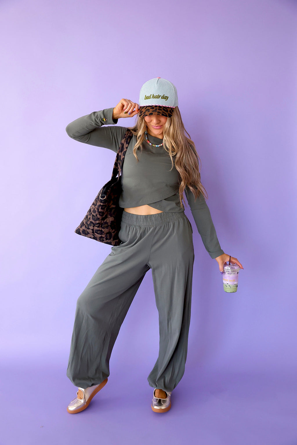 Casually Cute Set – Smoky Fern
