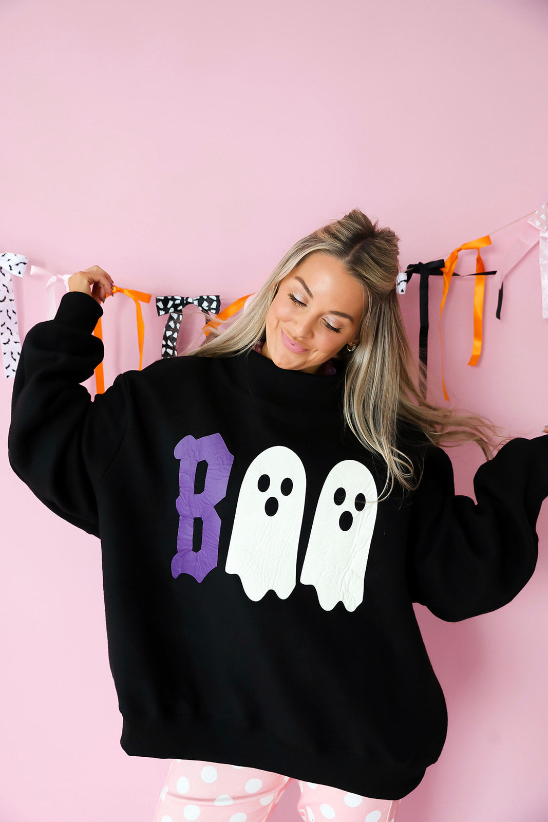 Caught In Your Web Reversible Sweatshirt