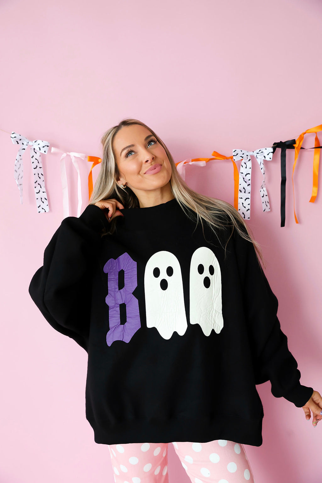 Caught In Your Web Reversible Sweatshirt