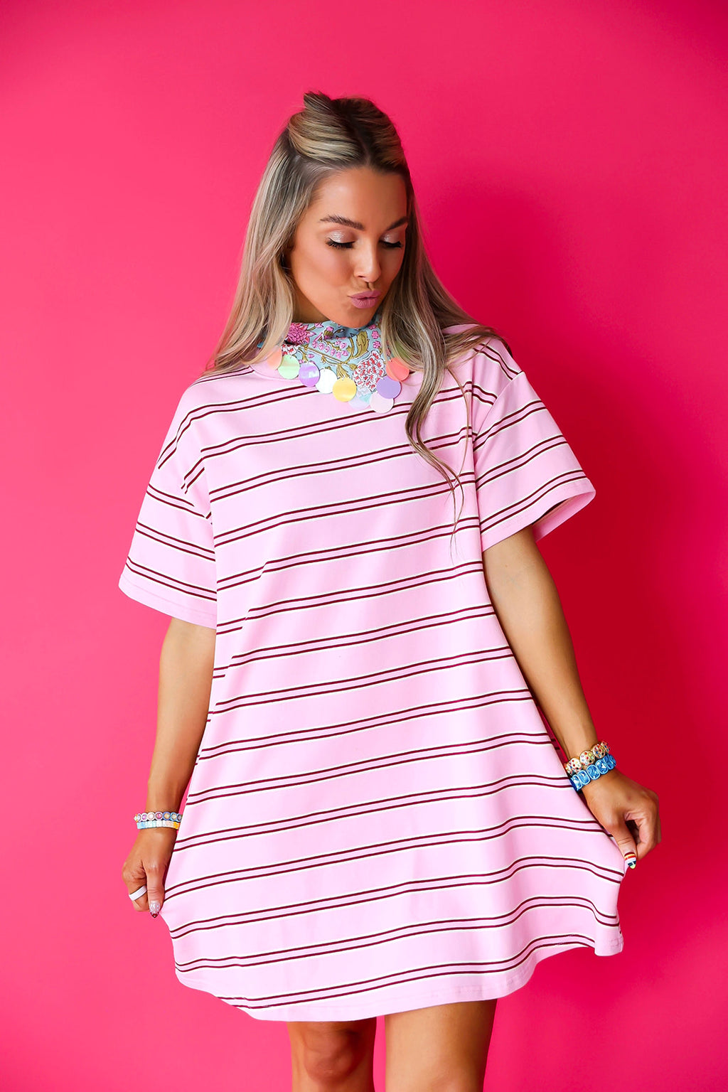 Cause For Celebration Stripe Dress