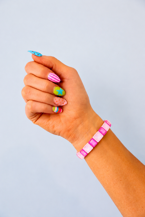 Pink Champagne Bracelet