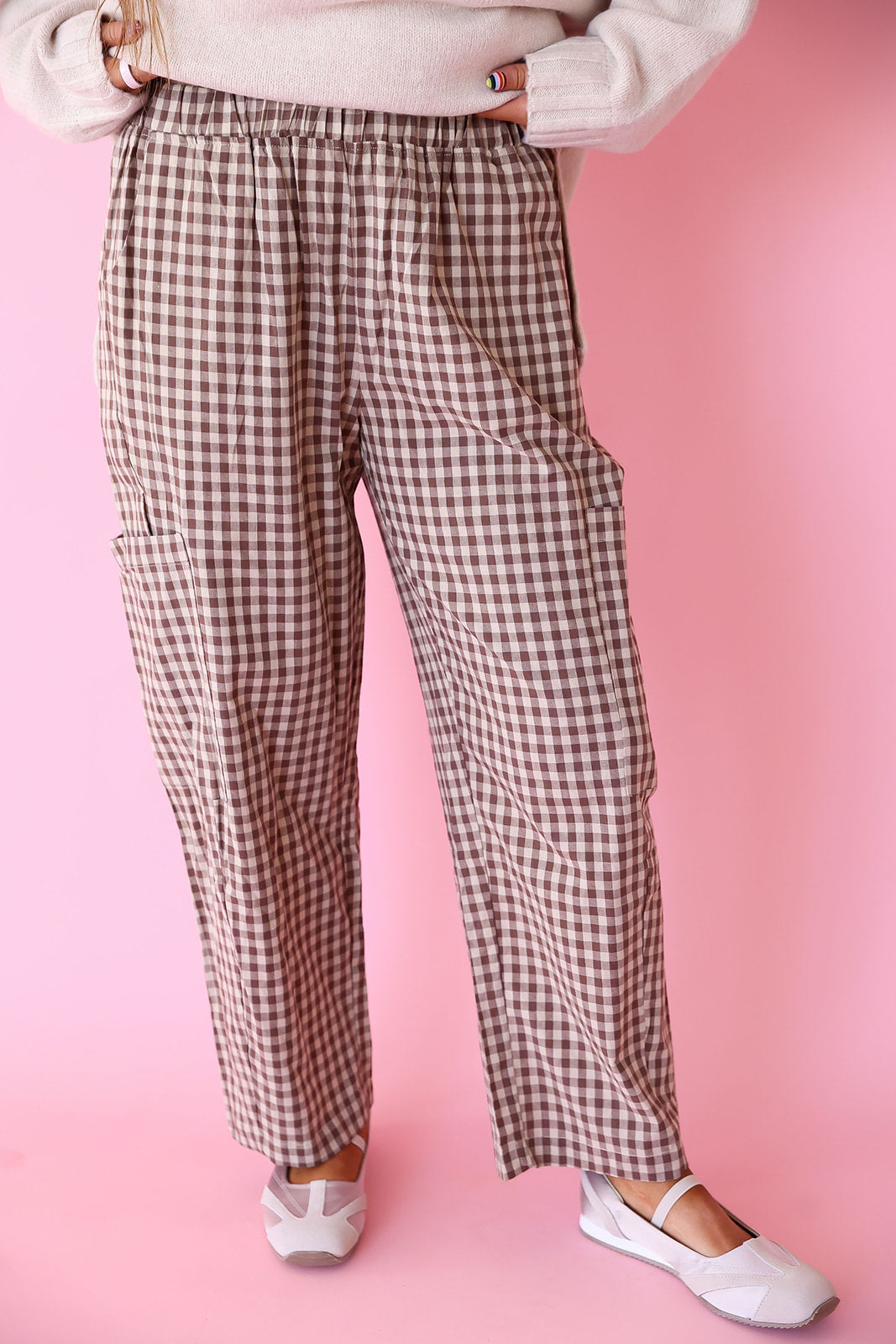 Check Me Out Pants – Mocha/Taupe