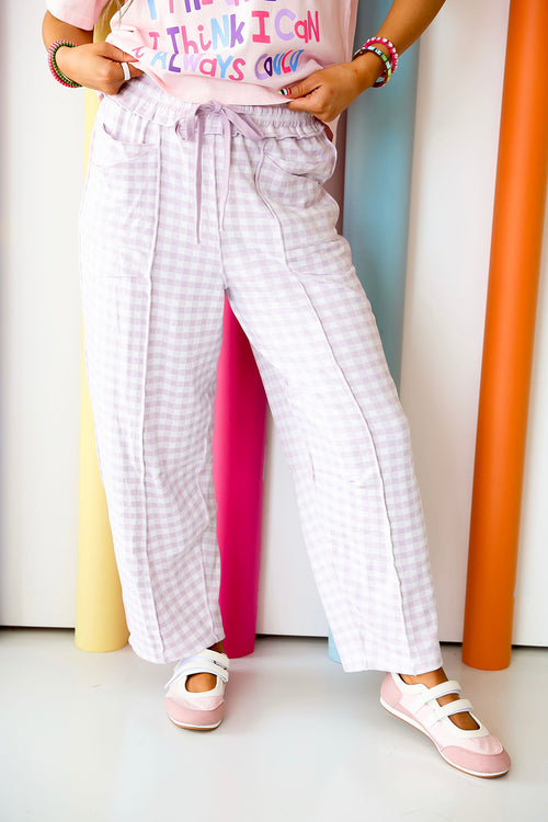 Check Your Schedule Barrel Pants