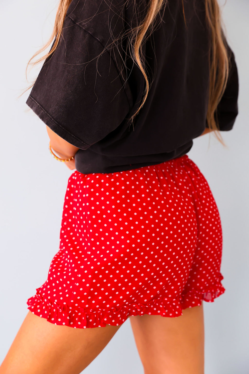 Cherry On Top Polka Dot Shorts