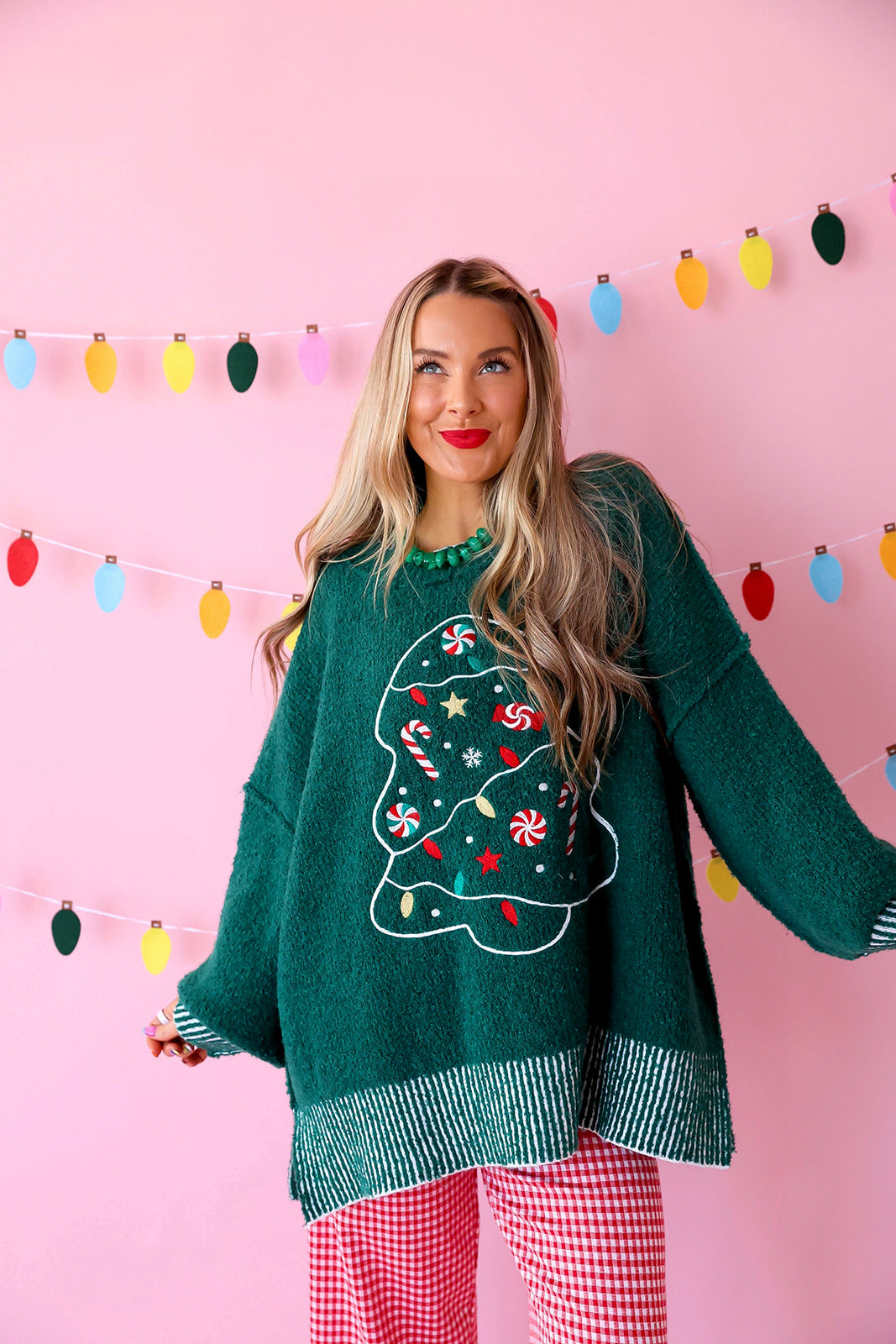 Christmas Tree Dreams Sweater