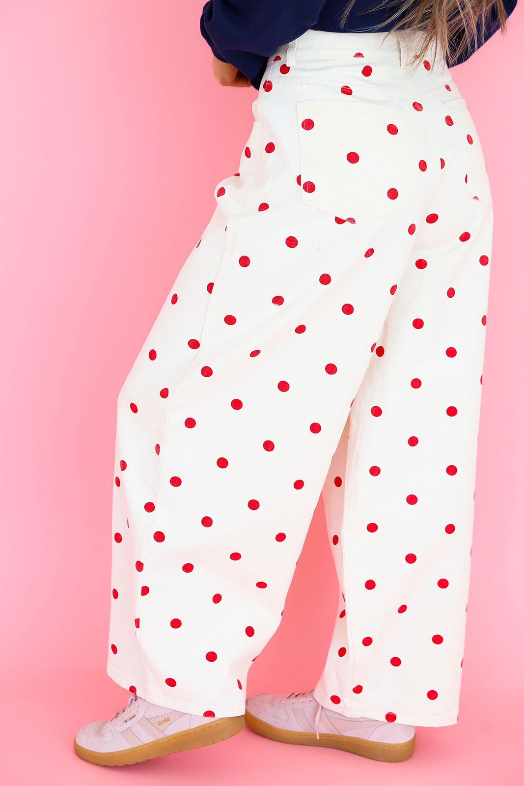 Class Act Polka Dot Pants