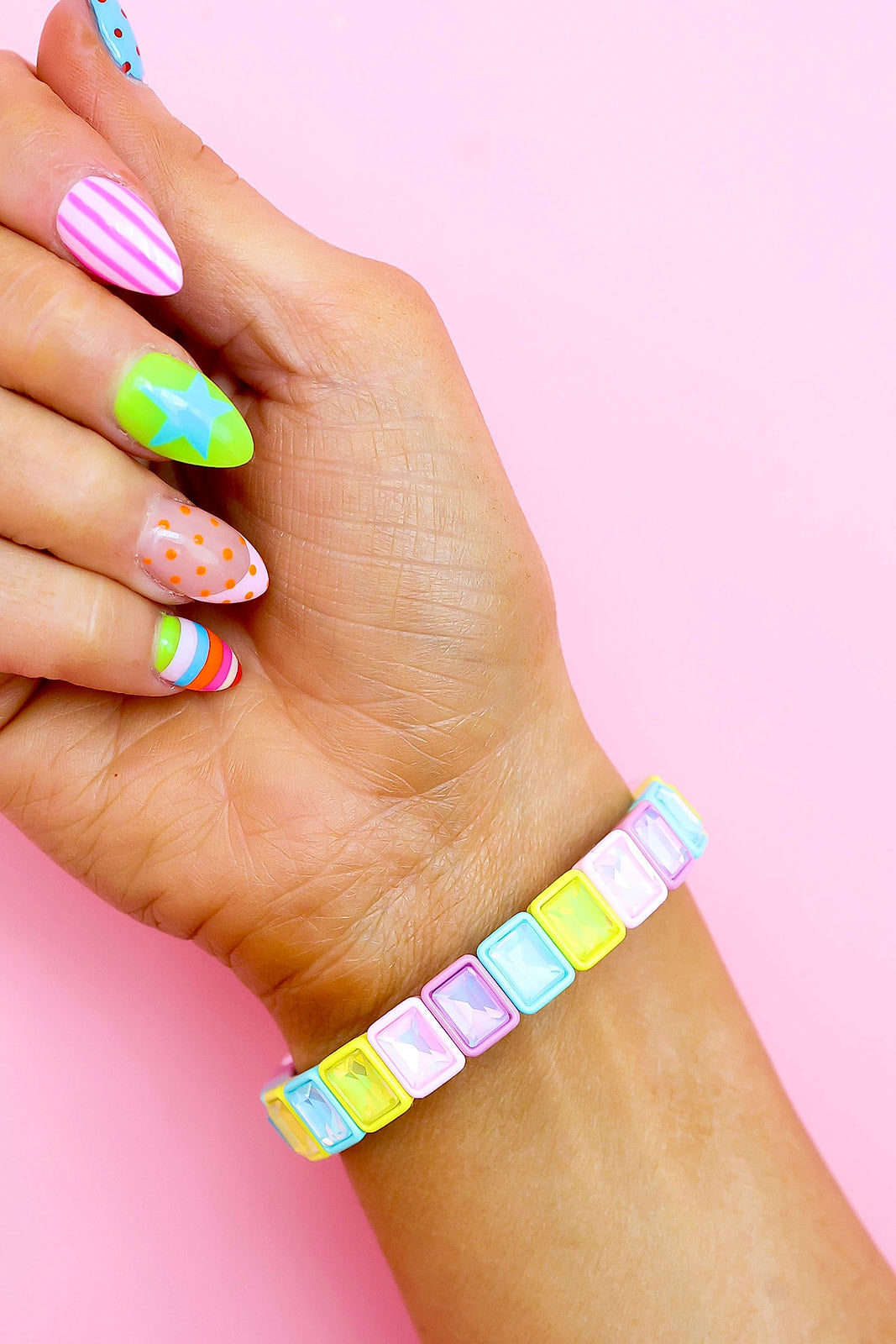 Color Me Happy Bracelet- Pastel Combo
