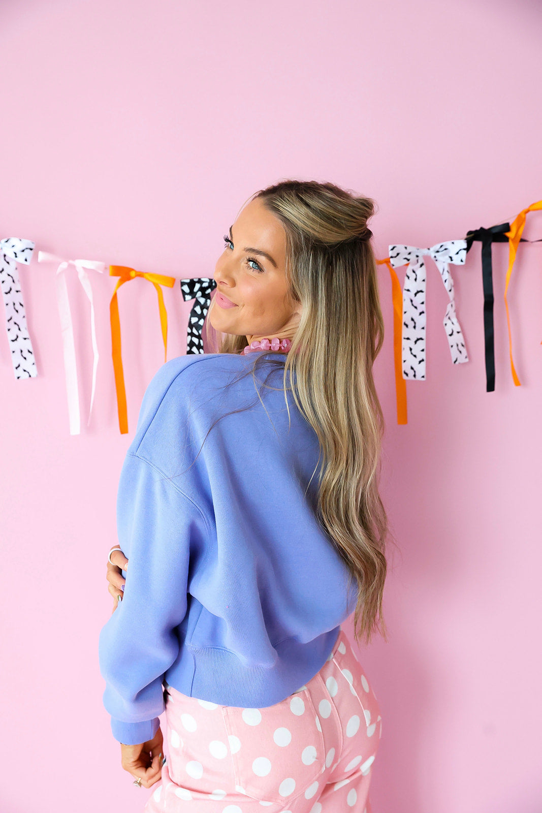 Color Me Spooky Crop Sweatshirt
