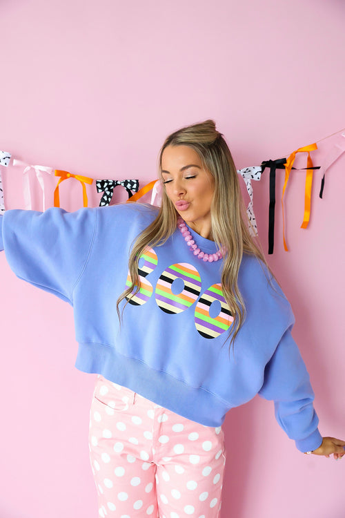 Color Me Spooky Crop Sweatshirt