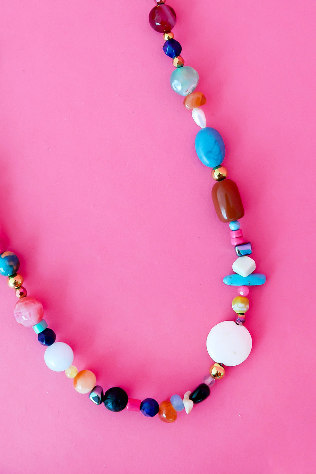 Color Parade Beaded Necklace