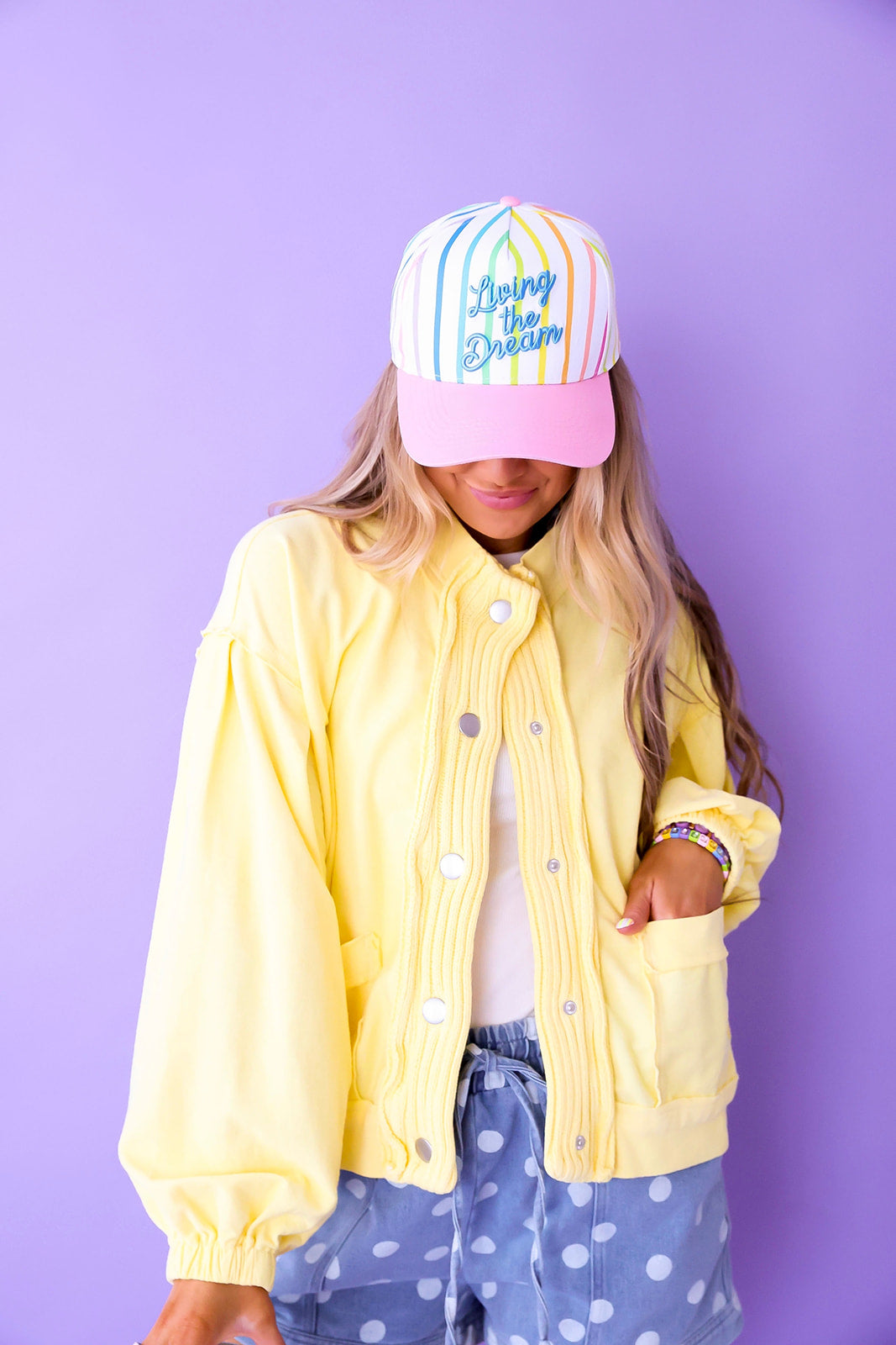 Color Pop Jacket – Yellow
