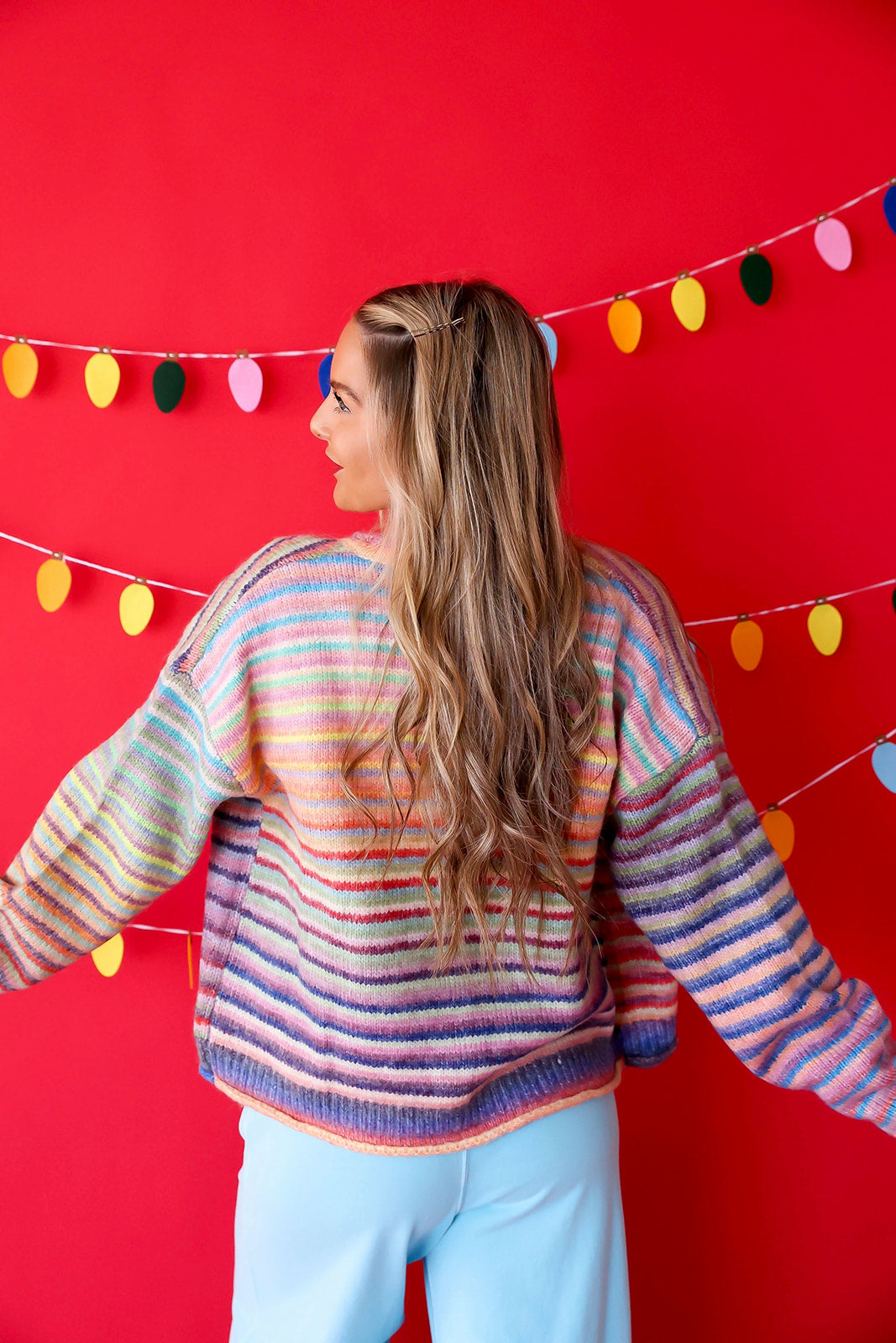 Colorburst Knit Cardigan- RESTOCK*