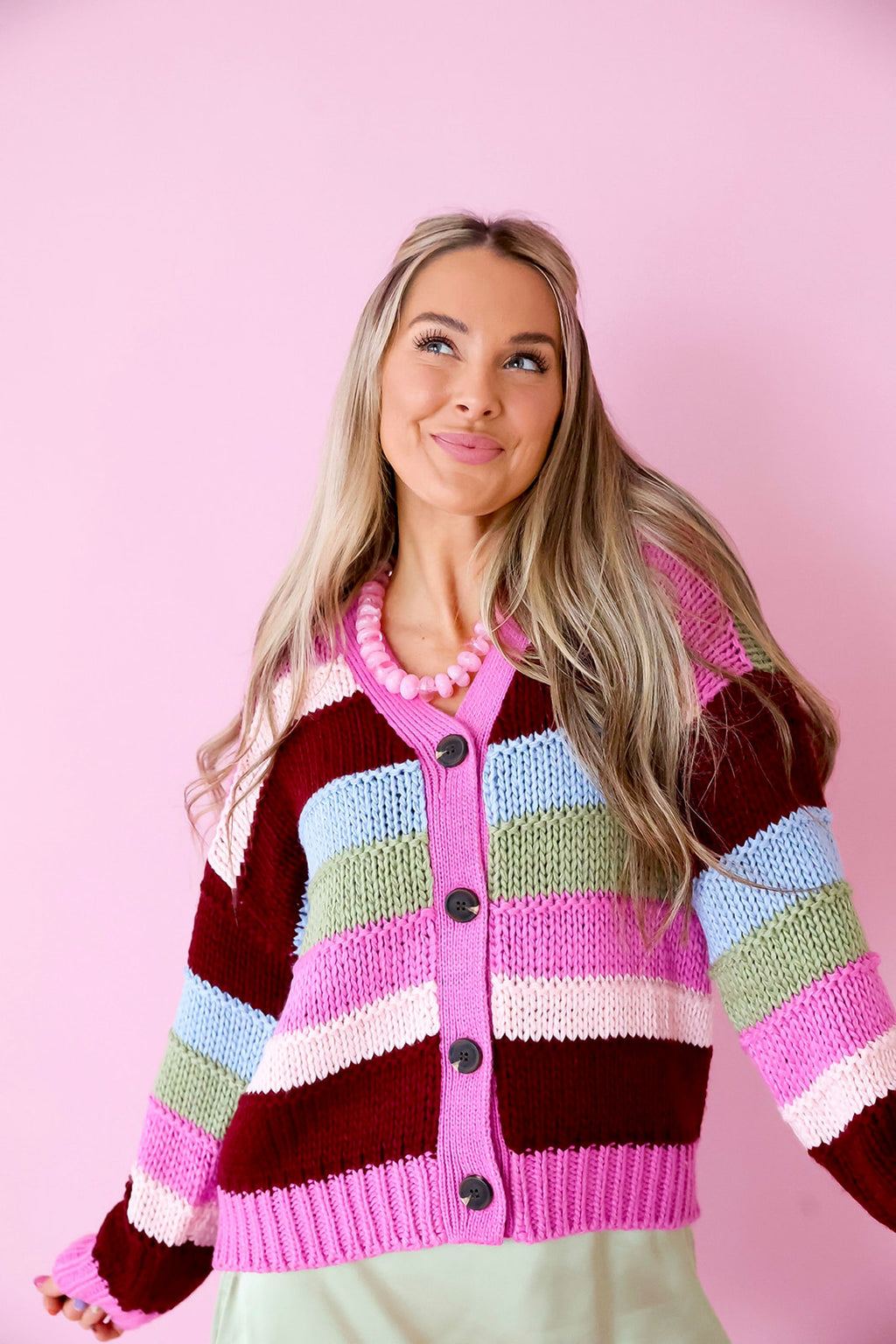 Colorful Forecast Cardigan