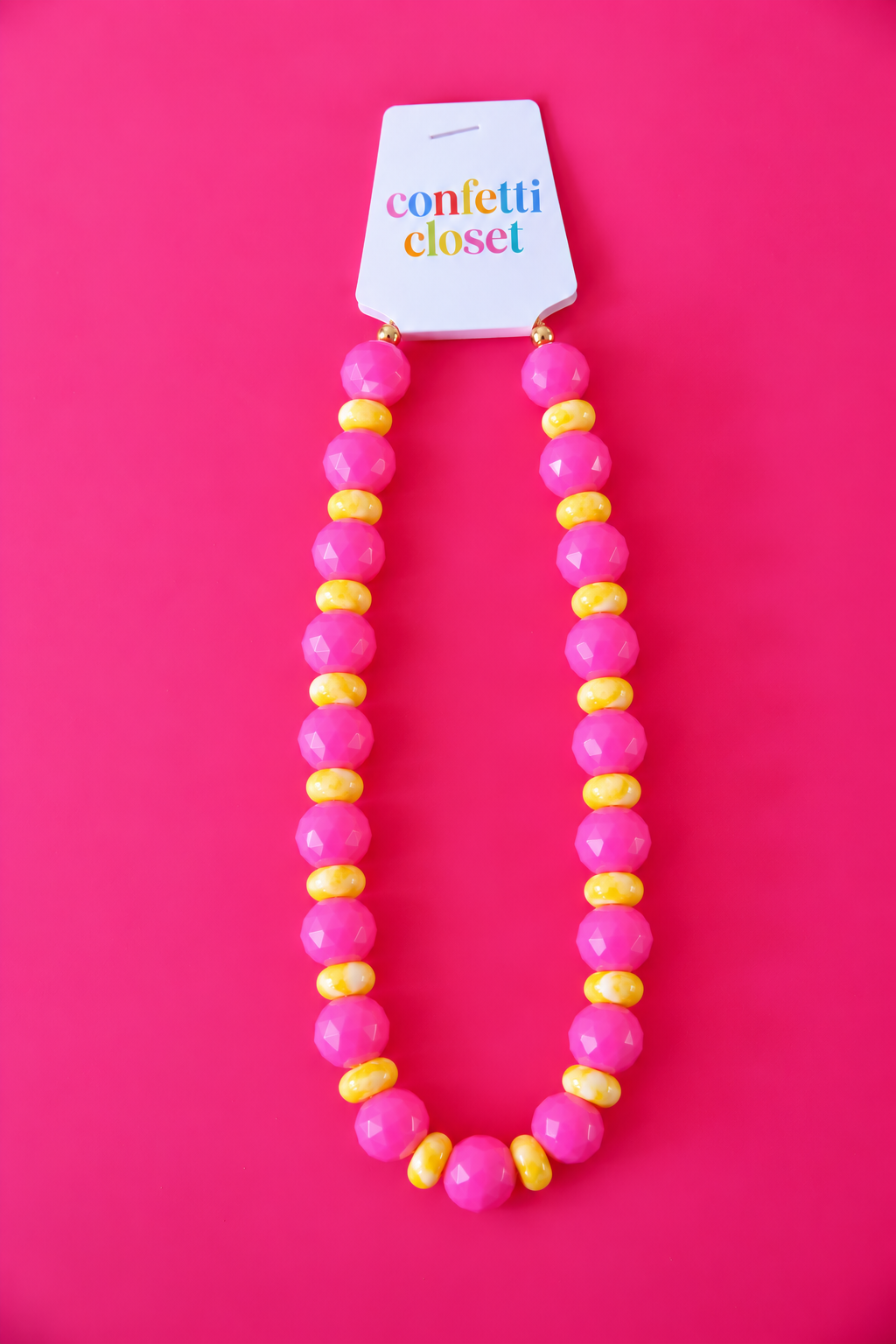 Gimme Some Sugar Beaded Necklace