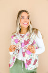 Preppy In Patchwork Quilted Vest-Orchid