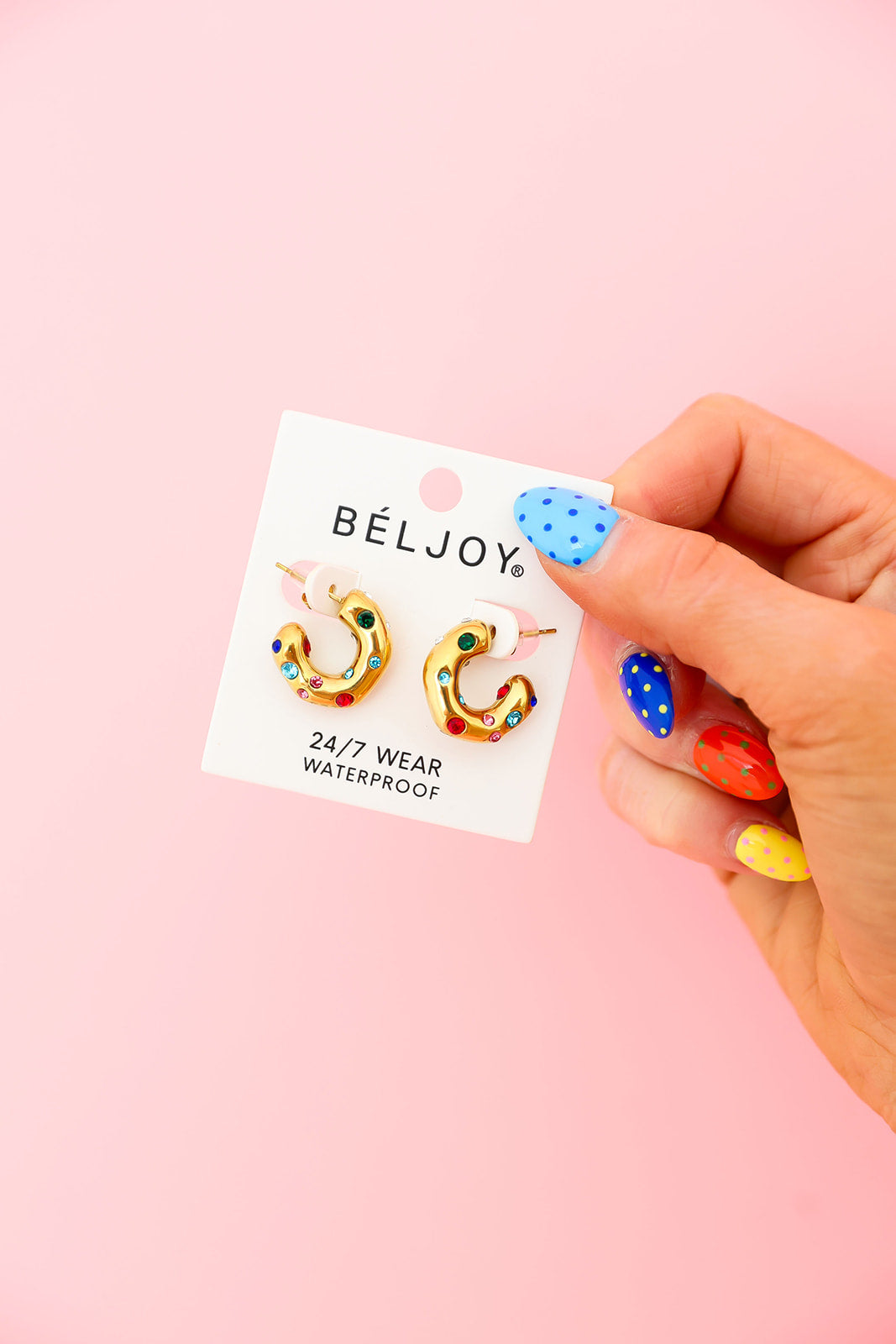 Confetti Party Hoops