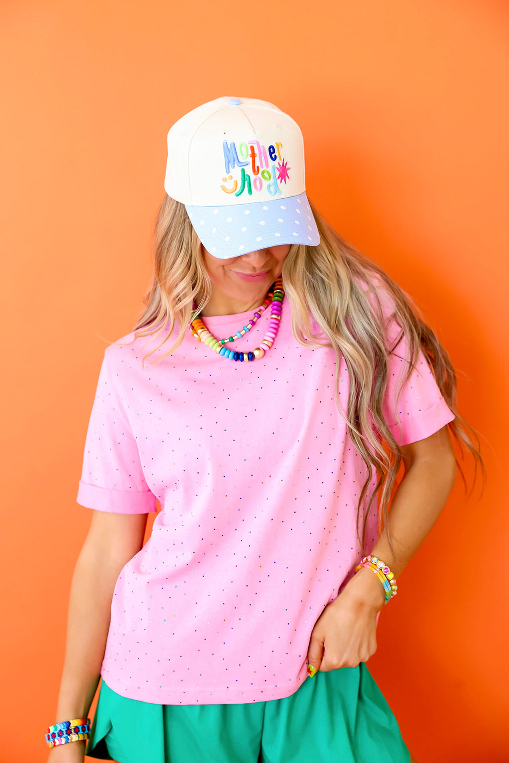 Confetti Sprinkle Top - Pink