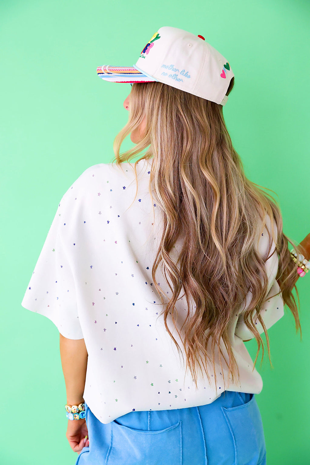 Cosmic Cutie Tee- Cream