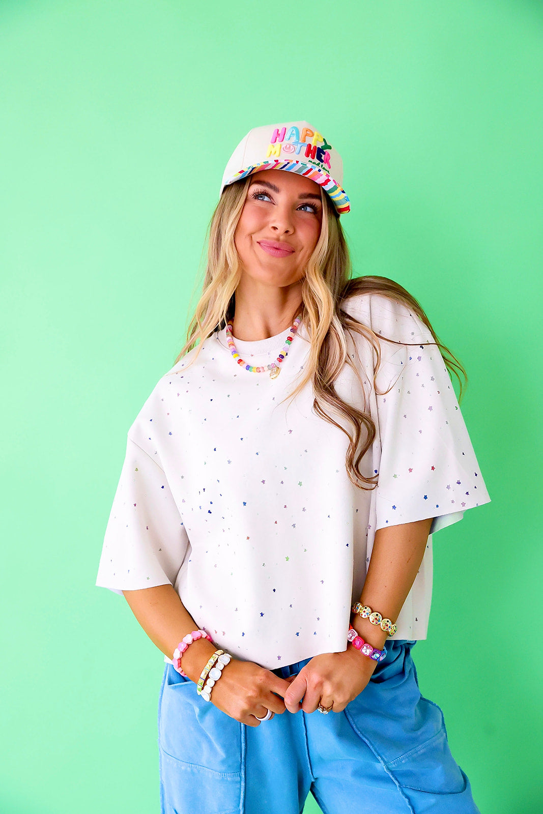 Cosmic Cutie Tee- Cream