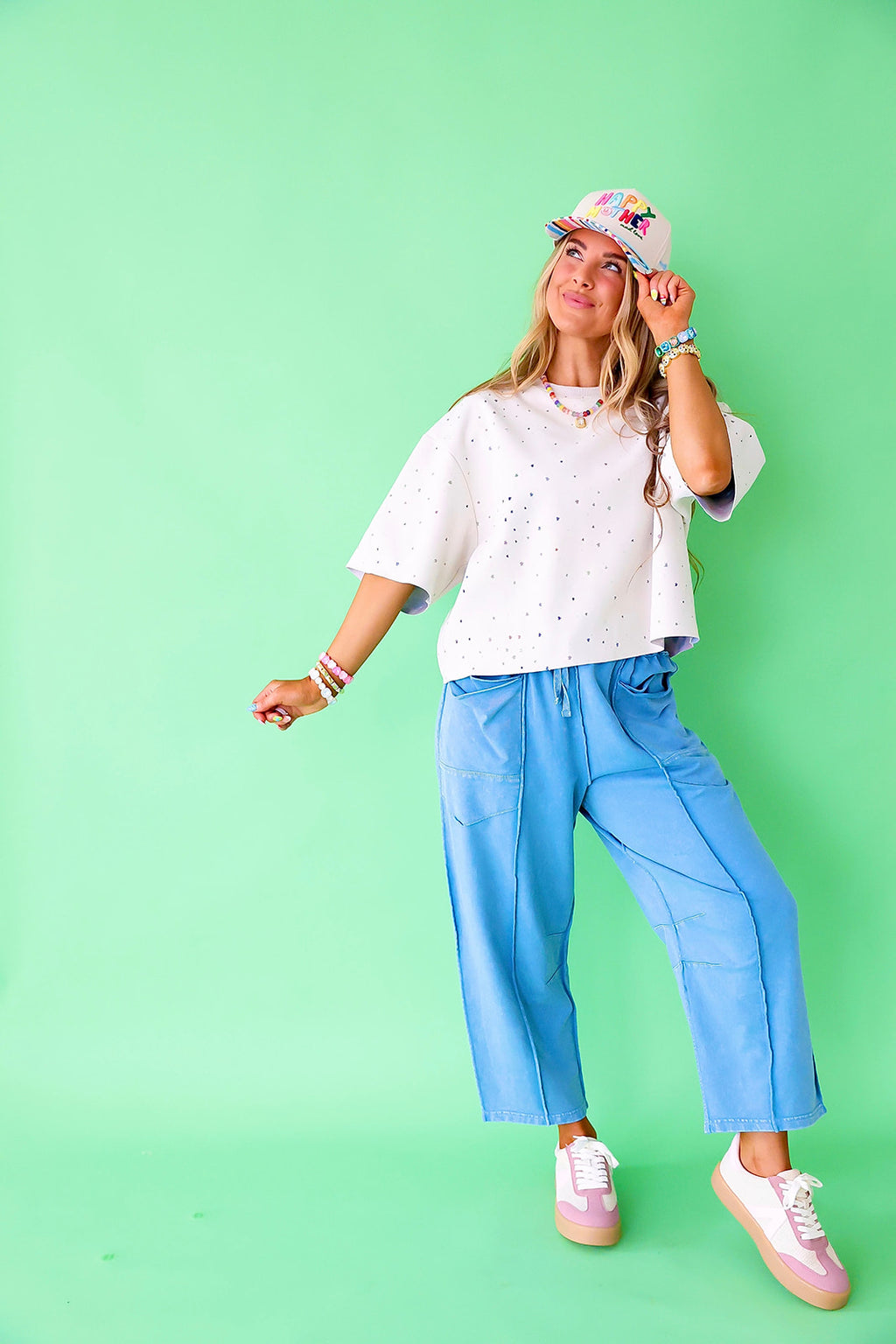 Cosmic Cutie Tee- Cream