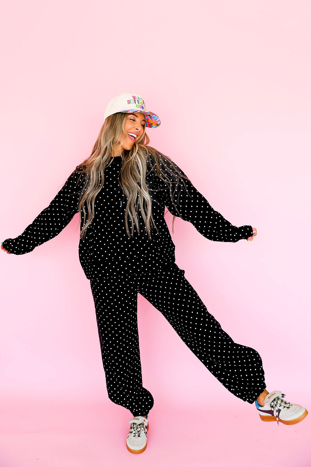 Cozy In Polka Dots Set