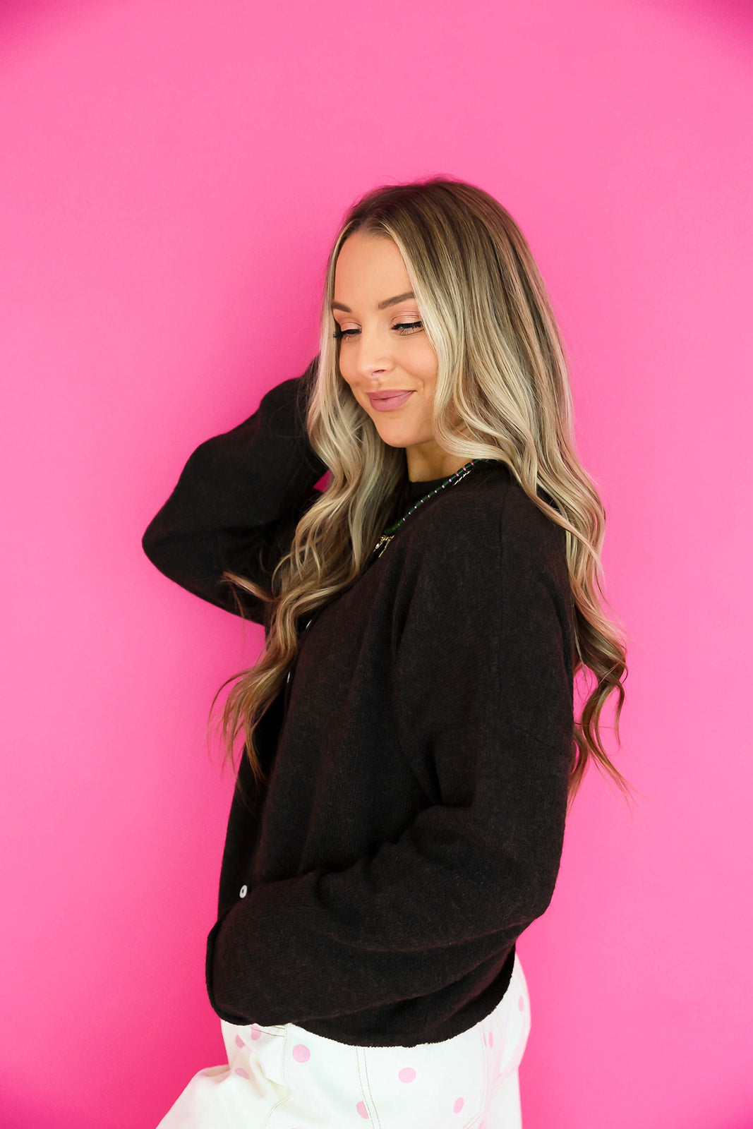 Cozy On Up Sweater- Chocolate