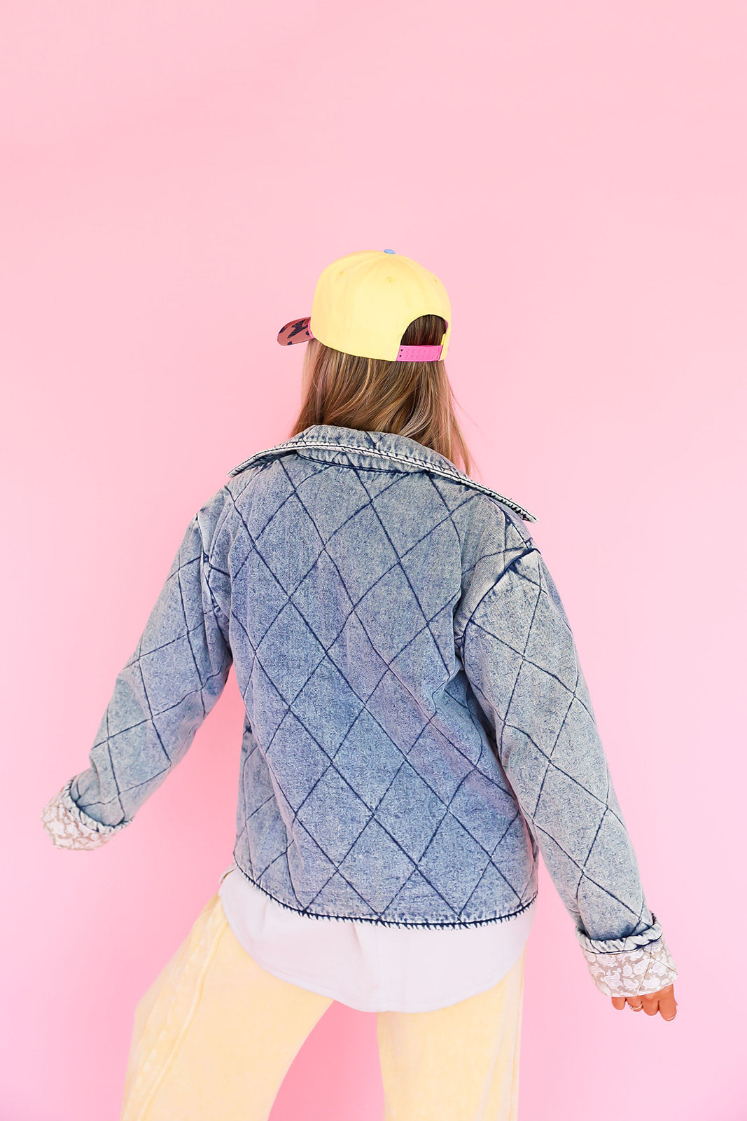 Cozy Quilted Denim Jacket
