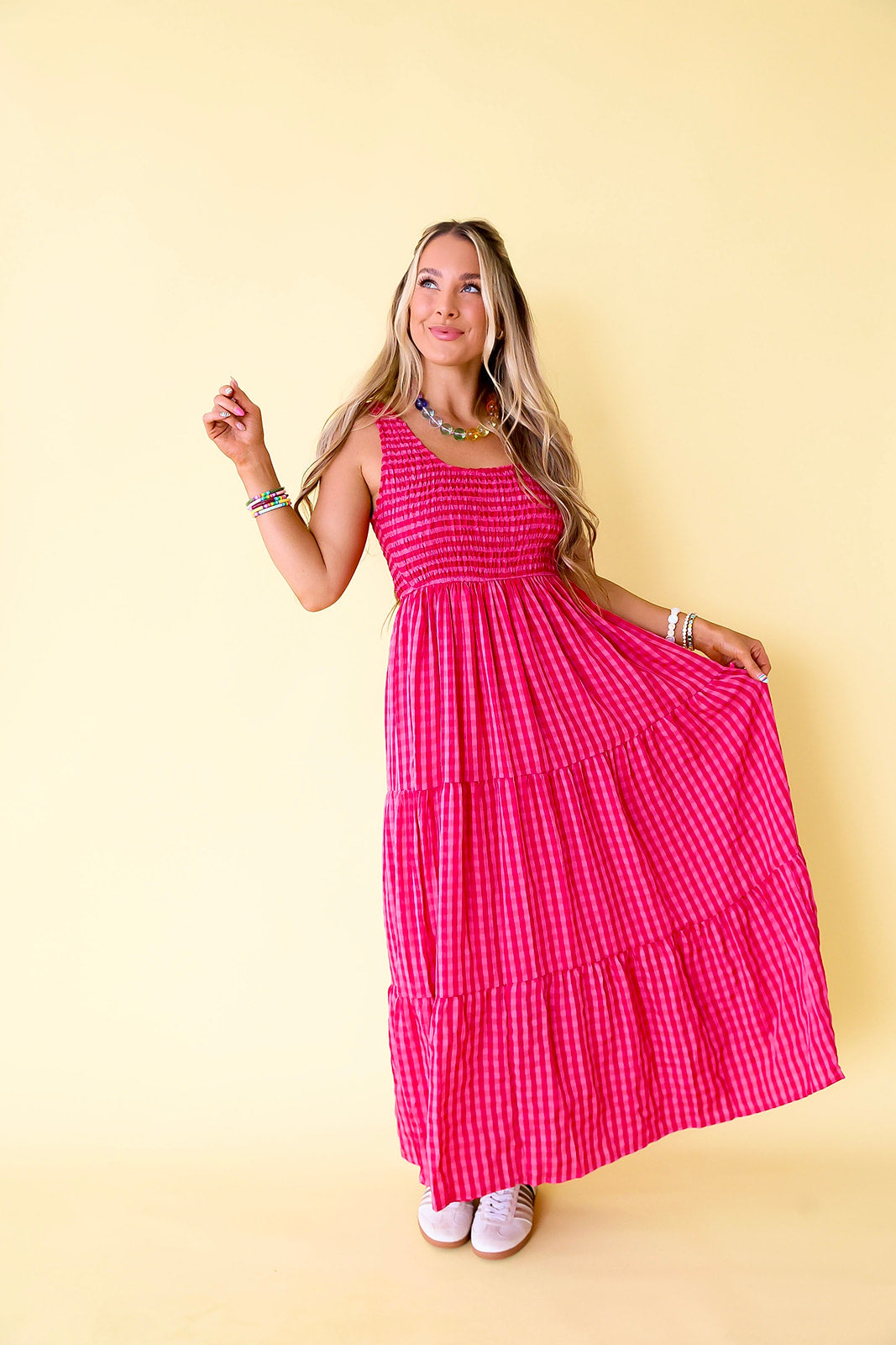 Crushing On Gingham Maxi Restock*