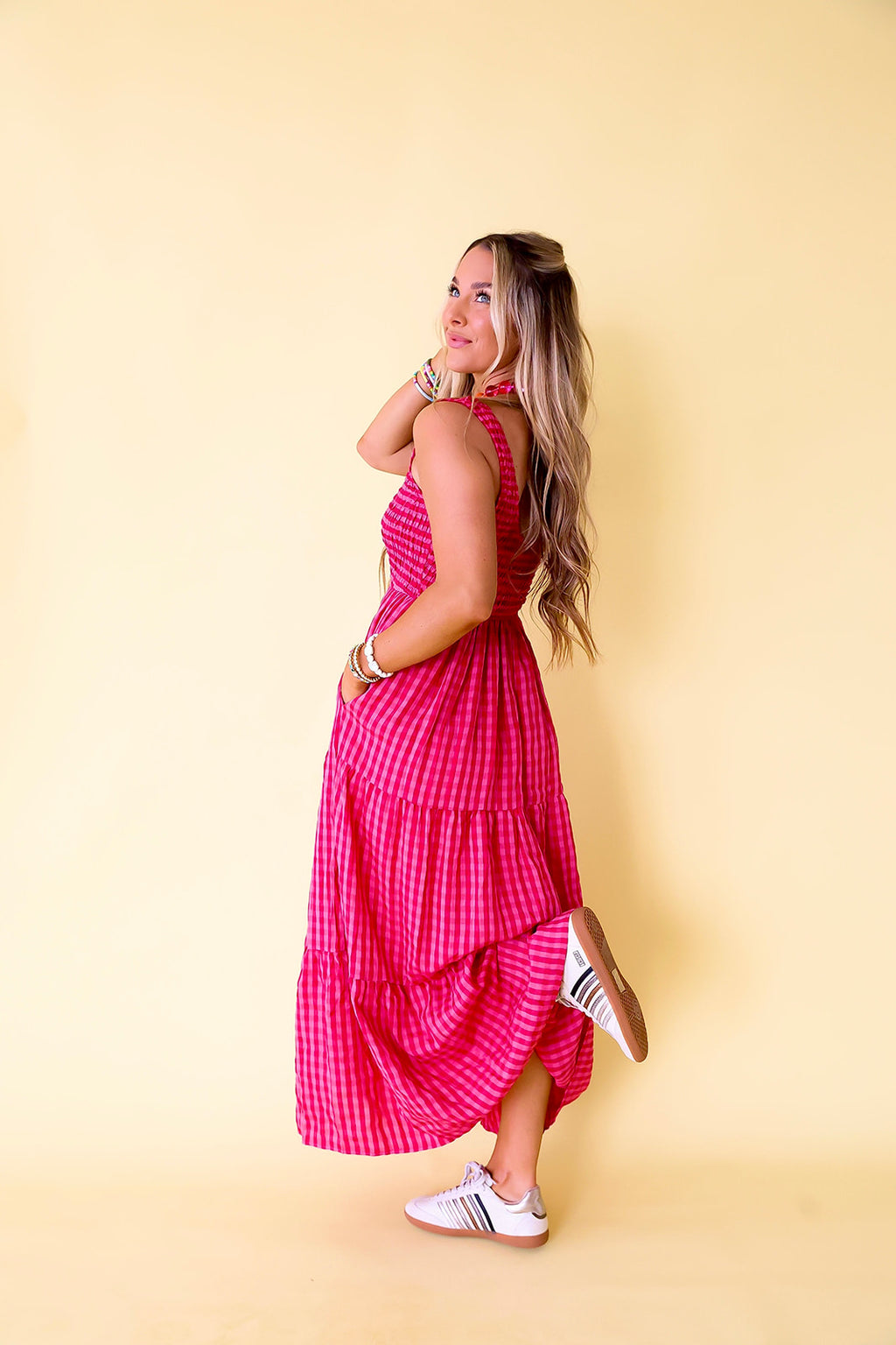 Crushing On Gingham Maxi Restock*