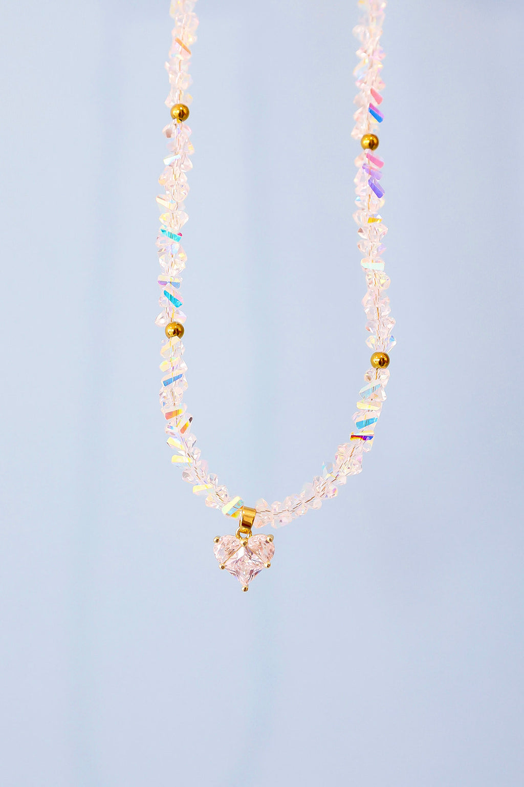 Crystal Heart Necklace
