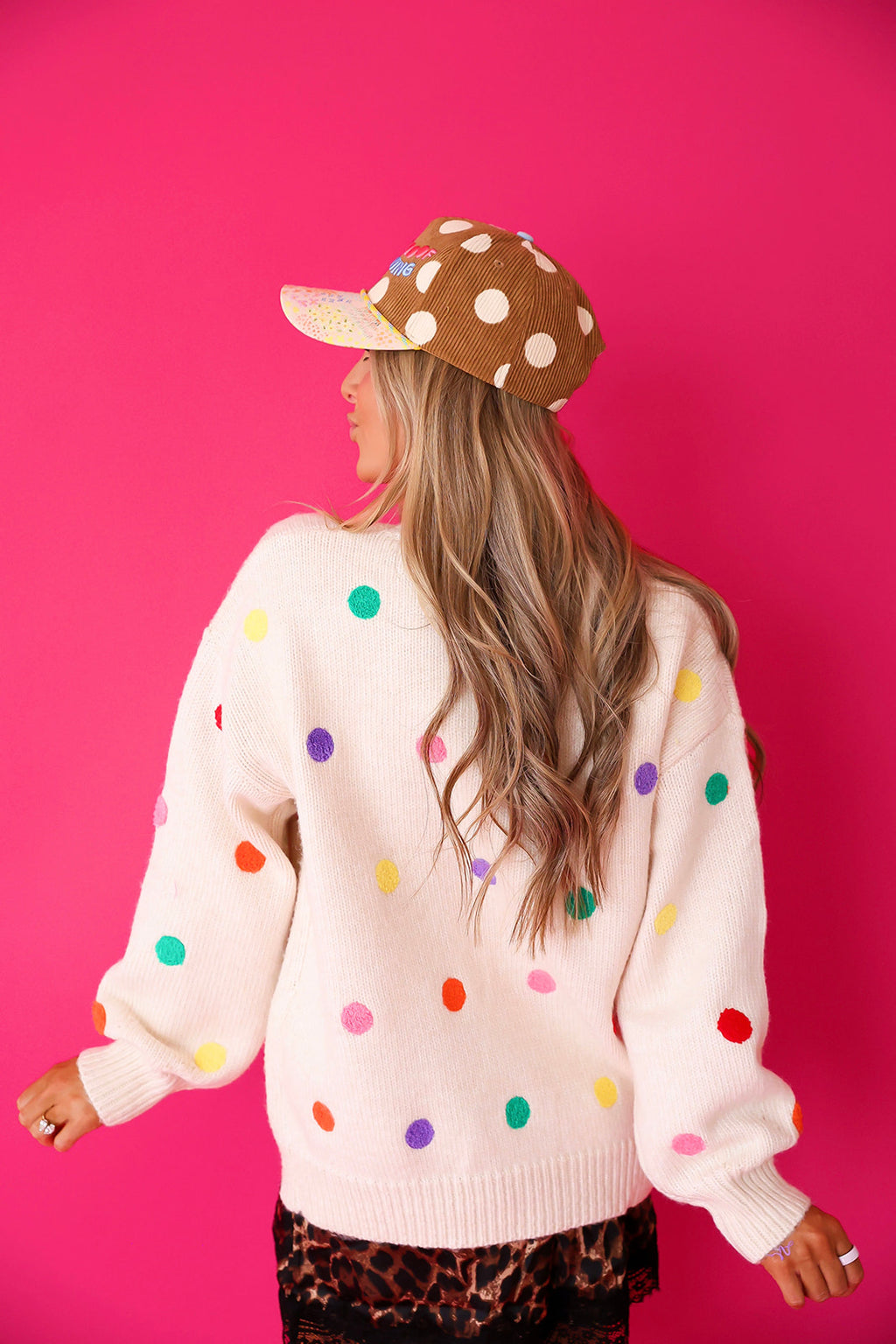 Cue The Confetti Sweater