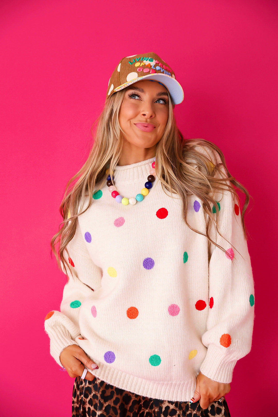 Cue The Confetti Sweater