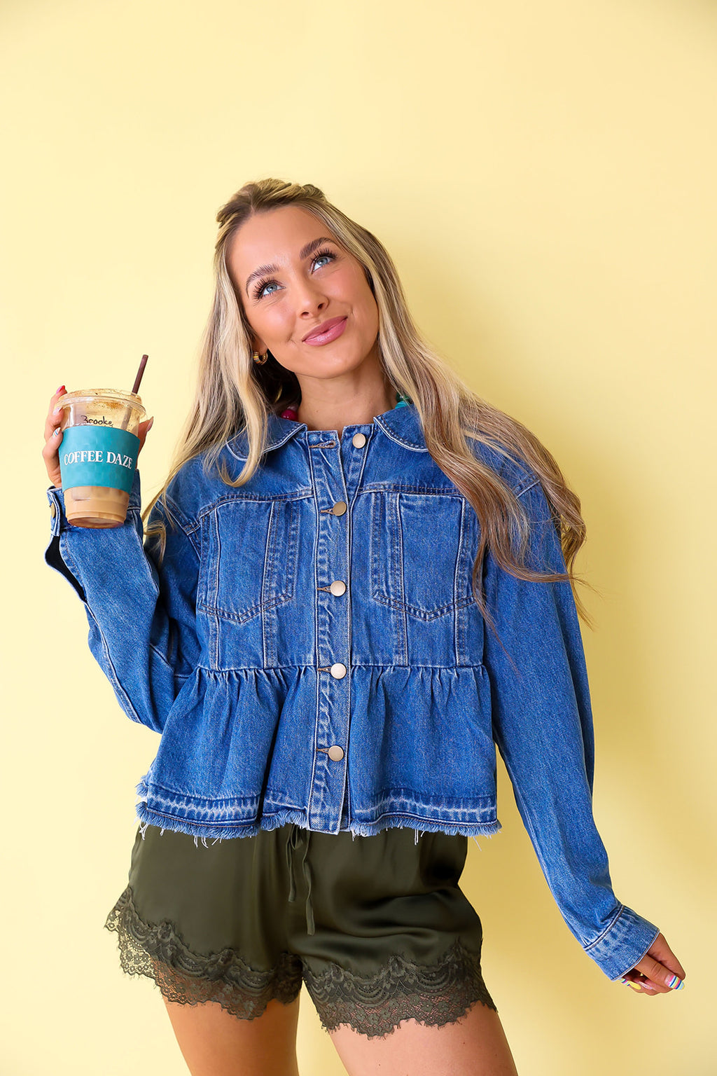 Cute As Can Be Denim Jacket
