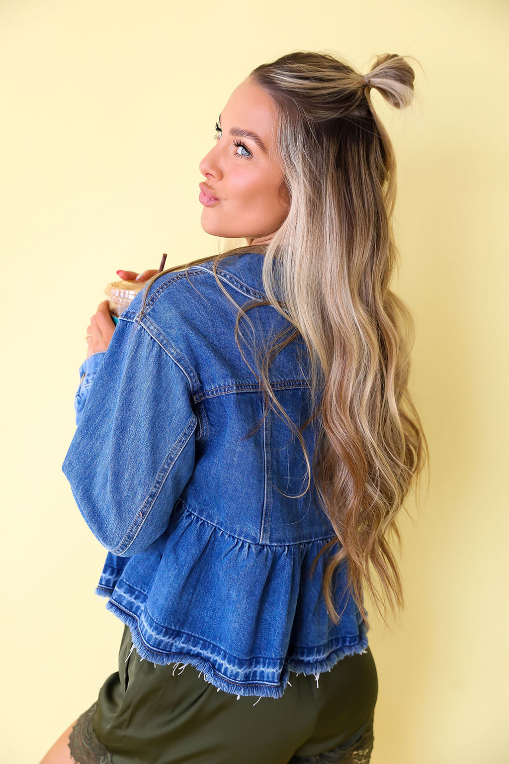 Cute As Can Be Denim Jacket