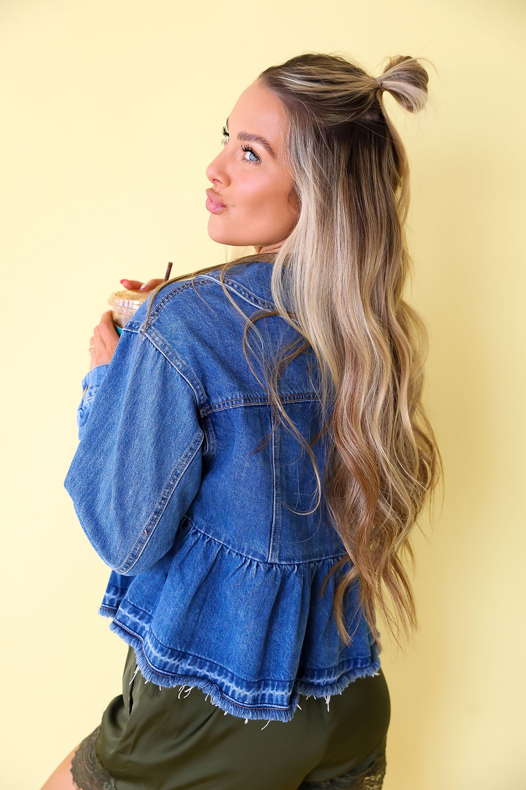 Cute As Can Be Denim Jacket