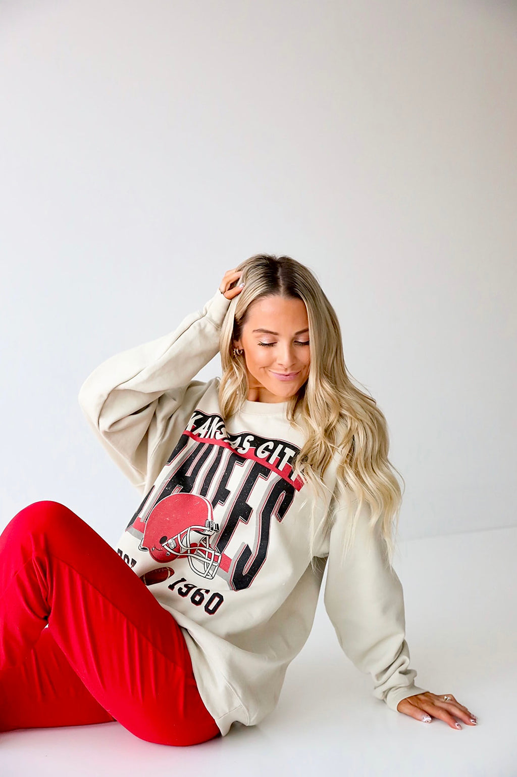 Chiefs Sand Crewneck